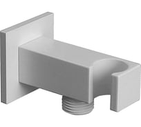 Водорозетка Paffoni ZSUP032BO 1/2' с держателем, белый матовый 260375 00260375