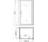 Душевой уголок GEMY Sunny Bay S28170-A90 3