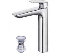 Смеситель для раковины Aquatek aq1005cr вега высокий 00000129539