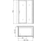 Душевой уголок GEMY Sunny Bay S28191A-A100 2