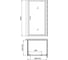 Душевой уголок GEMY Sunny Bay S28170-A75 3