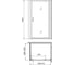 Душевой уголок GEMY Sunny Bay S28150-A100 3