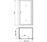Душевой уголок GEMY Sunny Bay S28160-A100 3