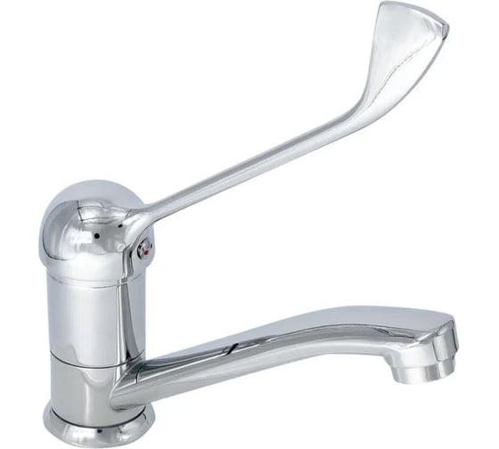 Смеситель для кухни GOTA ROCIO Medical шар. хирургич. с коротким изливом G213210 d35 1/10 213210-GOTA 1