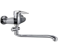 Смеситель для ванны GOTA ROCIO Toledo с S-образным изливом 40 см, переключатель душа, d40 155610-GOTA