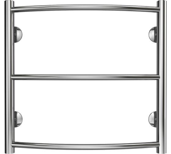 Водяной полотенцесушитель Azario VERONA 500/500 3 перекладины, 1"-1/2", полированный 00088170 1