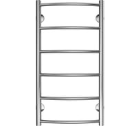 Водяной полотенцесушитель Azario VERONA 400/800 6 перекладин, 1"-1/2", полированный 00088177