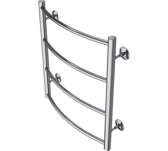Водяной полотенцесушитель Azario VERONA 500/600 4 перекладины, 1"-1/2", полированный 00088175