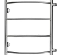 Водяной полотенцесушитель Azario VERONA 500/600 4 перекладины, боковое подключение, 1"-1/2", полированный 00088181