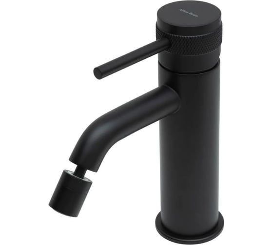 Cмеситель для биде ALLEN BRAU 5.31A04-31 PRIORITY 3.0 излив 122 мм, Kerox, черный матовый (296337)  00296337
