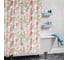 Штора для ванной комнаты Homium Bath Gallery, цвет белый (рисунок джунгли), размер 180*180см showercurtain03 8