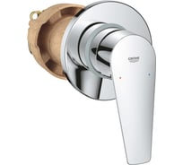 Смеситель для душа Grohe BauEdge скрытого монтажа, в комплекте с монтажной частью, хром 29040001