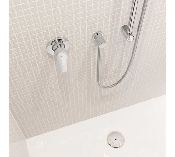 Смеситель для душа Grohe BauEdge скрытого монтажа, в комплекте с монтажной частью, хром 29040001