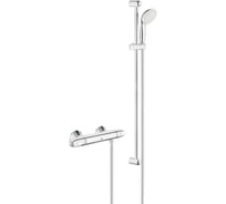 Термостат для душа Grohe Grohtherm 1000 с душевым гарнитуром, хром 34824004