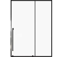 Раздвижная дверь ALLEN BRAU 3.11010.31 FANTASY 2.0 1600 мм, стекло прозрачное, Easyclean, черный матовый (312664) 00312664