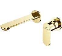 Смеситель встраиваемый FASHUN в комплекте с изливом, золото A1185-35