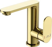 Смеситель для умывальника FASHUN золото A8885-35