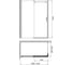 Душевой уголок GEMY Modern Gent S25191A-A6-90 3