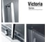 Душевой уголок GEMY Victoria S30192D-A70 2