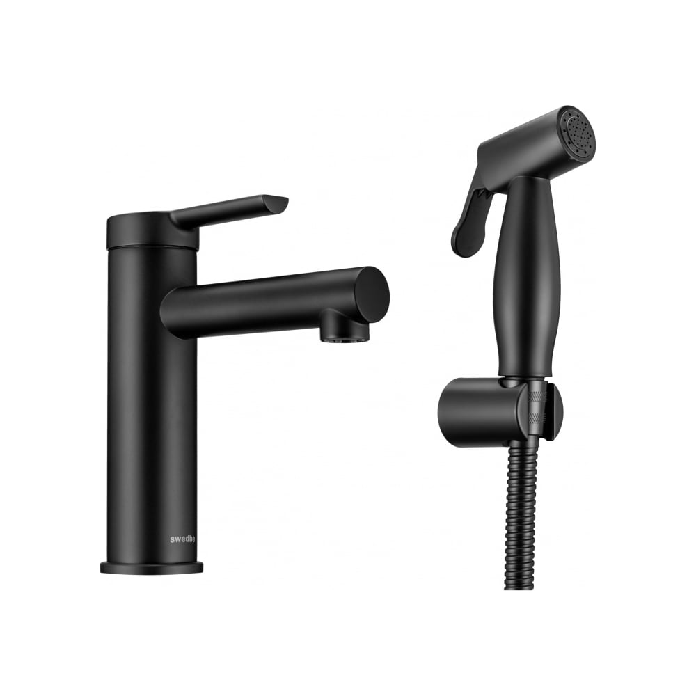 Смеситель для раковины с гигиенической лейкой Swedbe 1060B - выгодная ...