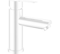 Смеситель для умывальника GOTA ROCIO Algar шар. белый 017087 нерж. сталь 1/10 017087-GOTA