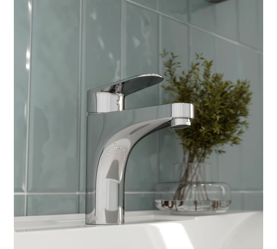 Смеситель для раковины Teymi Ritta хром T10206 ЦБ-00269219
