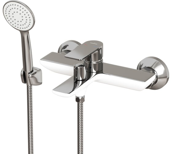 Смеситель для ванны MIXLINE "city white" картридж 35 мм ml33-01 553199