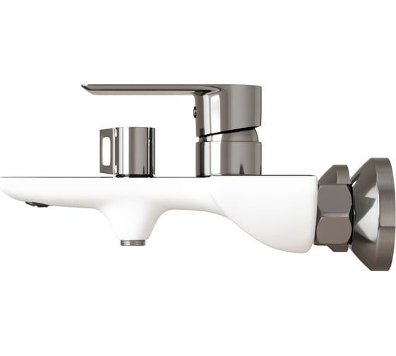 Смеситель для ванны MIXLINE "city white" картридж 35 мм ml33-01 553199