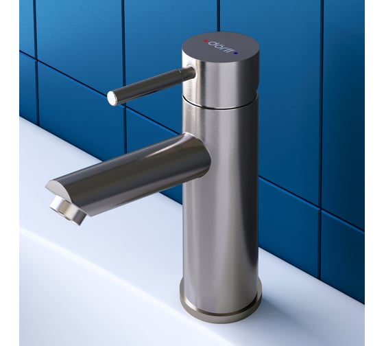 Смеситель Dorff Logic new для умывальника, из нержавеющей стали D3002100SS