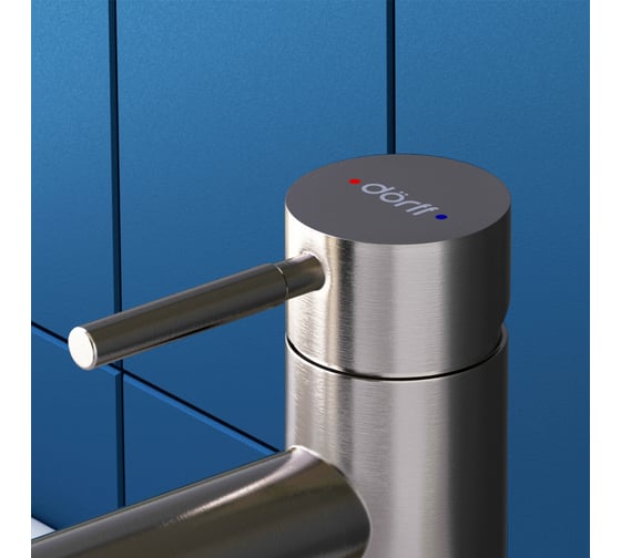 Смеситель Dorff Logic new для умывальника, из нержавеющей стали D3002100SS