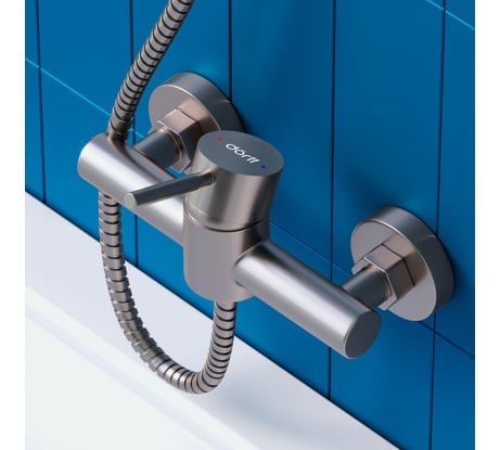 Смеситель Dorff Logic new, для душа, из нержавеющей стали D3020000SS