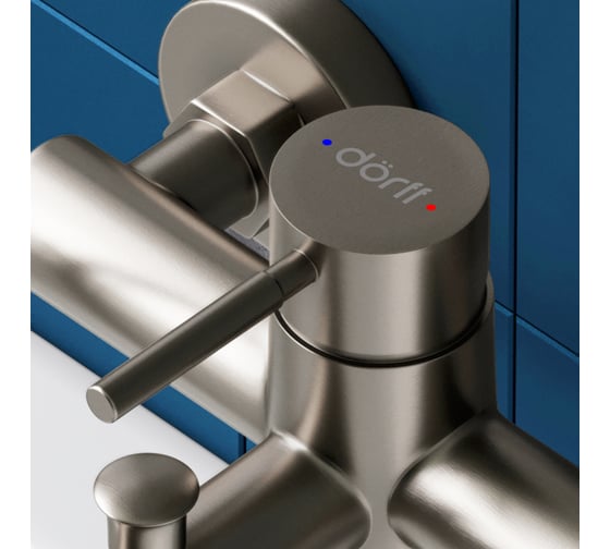 Смеситель Dorff Logic new для ванны и душа, из нержавеющей стали D3010000SS