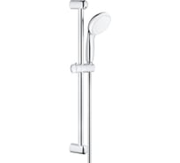Душевой гарнитур Grohe New Tempesta 100, ручной душ, душевая штанга 600 мм и шланг, хром 26803000