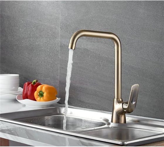 Смеситель для кухни LEDEME L4048C бронза 805847
