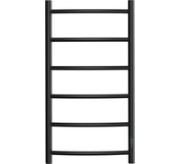 Полотенцесушитель электрический Point Афина П6 400x800 диммер справа, черный PN04848B