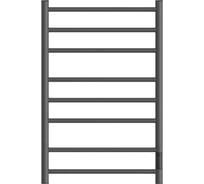 Полотенцесушитель электрический Point Аврора П8 500x800 диммер справа, графит премиум PN10858GR