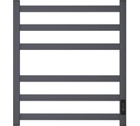 Полотенцесушитель электрический Point Меркурий П6 500x600, диммер справа, графит премиум PN83856GR