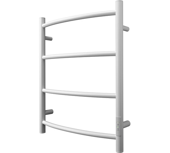 Полотенцесушитель электрический Point Афина П4 500x600 диммер справа, белый PN04856W