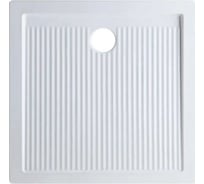 Эмалированный поддон SIMAS H65 90x90 см, белый S 83 bia
