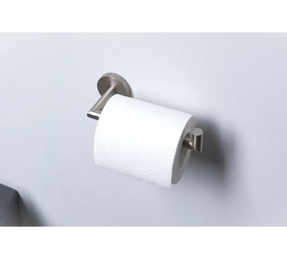 Держатель для туалетной бумаги ALLEN BRAU 6.31007-MG PRIORITY открытый 177мм, латунь, графит браш 323765 00323765
