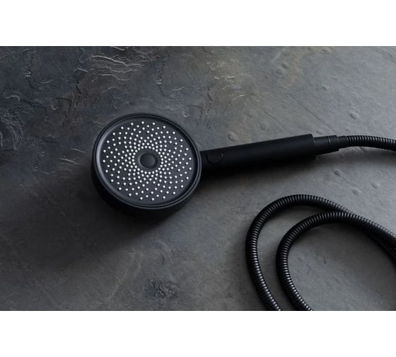 Ручной душ ALLEN BRAU PRIORITY 3.0 ф130мм, ABS, 3 режима, черный матовый 5.31B20-31 00298826