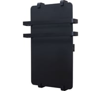 Полотенцесушитель электрический ALLEN BRAU INFINITY, стекло 600x440мм, черный матовый 8.21000.31 321127 00321127