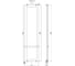 Полотенцесушитель электрический ALLEN BRAU INFINITY, зеркало 1800x440мм 8.21006.GL 275622 00275622 7