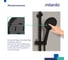 Лейка для душа Milardo ideal spa черная матовая, 3f, ILS3FBRM18 4