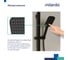 Лейка для душа Milardo ideal spa черная матовая, 1f, ILS1FBSM18 4