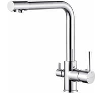 Смеситель для кухни LEDEME L4055-3 с гайкой 808270