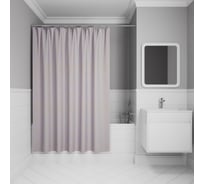 Штора для ванной IDDIS 200x180 см, полиэстер, фиолетовый BG02P18i11