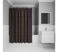 Штора для ванной IDDIS 200x240 см, полиэстер, синий BG05P24i11