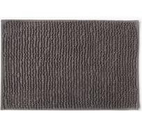 Коврик для ванной Этель Букли цвет темно-серый, 38x58 см 9760619