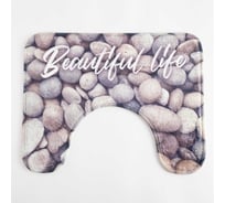 Коврик для ванной Этель Beautiful life, 50x40 см, велюр 5399405